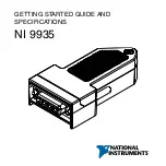 National Instruments NI 9935 Getting Started Manual And Specifications preview