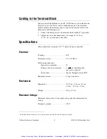 Preview for 6 page of National Instruments NI CB-37F-HVD Installation Manual