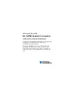 National Instruments NI GPIB-RS232 Installation Manual предпросмотр