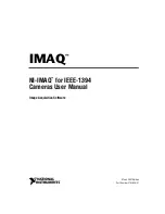 National Instruments NI-IMAQ User Manual preview