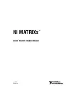 Preview for 1 page of National Instruments NI MATRIXx Xmath Specification Sheet