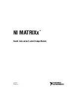 Preview for 1 page of National Instruments NI MATRIXx Xmath User Manual