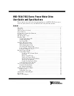 Preview for 2 page of National Instruments NI MID-7652 User Manual And Specifications