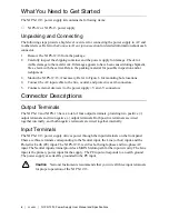 Preview for 6 page of National Instruments NI PS-12 User Manual And Specifications