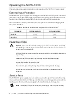 Preview for 8 page of National Instruments NI PS-12 User Manual And Specifications