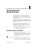 Предварительный просмотр 9 страницы National Instruments NI PXI-562X User Manual