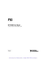 Предварительный просмотр 2 страницы National Instruments NI PXI-6682H User Manual