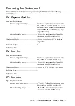 Предварительный просмотр 3 страницы National Instruments NI PXIe-5105 Getting Started Manual