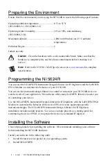 Preview for 4 page of National Instruments NI PXIe-5624R Getting Started Manual
