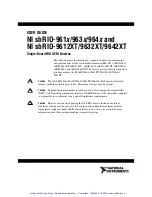 Preview for 2 page of National Instruments NI sbRIO-961 Series User Manual