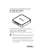 National Instruments NI SCB-68 HSDIO Connection Manual предпросмотр