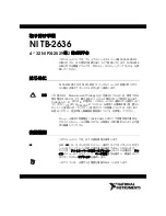 Предварительный просмотр 9 страницы National Instruments NI TB-2636 Installation Instructions Manual