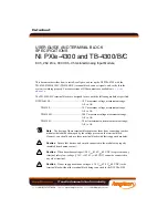 National Instruments NI TB-4300C User Manual preview