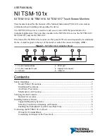 National Instruments NI TSM-1012 User Manual preview