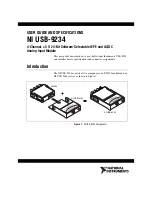 Preview for 1 page of National Instruments NI USB-9234 User Manual