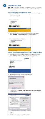 Preview for 6 page of National Instruments NI Vision CVS-1450 Series Quick Start Manual
