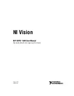 Предварительный просмотр 1 страницы National Instruments NI Vision PCI-1409 User Manual