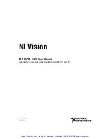 Preview for 2 page of National Instruments NI Vision PXI-1428 User Manual