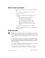 Preview for 5 page of National Instruments nuDrive 4SX-411 User Manual