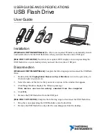 Preview for 1 page of National Instruments PA5080L User Manual And Specifications