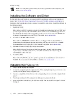 Предварительный просмотр 4 страницы National Instruments PCIe-5774 Getting Started Manual