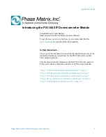 Preview for 3 page of National Instruments Phase Matrix PXI-1440 Quick Start Manual