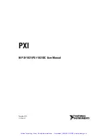 Предварительный просмотр 2 страницы National Instruments PXI-1031DC User Manual