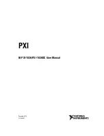 Предварительный просмотр 1 страницы National Instruments PXI-1036DC User Manual