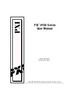 Preview for 1 page of National Instruments PXI-8150 Series User Manual