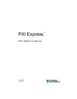 Предварительный просмотр 1 страницы National Instruments PXI Express PXIe-1066DC User Manual