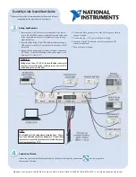 Предварительный просмотр 2 страницы National Instruments QuickSyn Lite Quick Start Manual