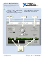 Preview for 3 page of National Instruments QuickSyn Lite Quick Start Manual