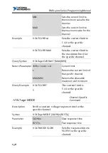 Preview for 138 page of National Instruments RMX-400 Series Programming Manual