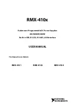 Preview for 2 page of National Instruments RMX-410 Series User Manual