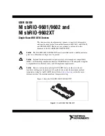 Предварительный просмотр 2 страницы National Instruments sbRIO-9601 User Manual