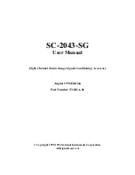 Предварительный просмотр 1 страницы National Instruments SC-2043-SG User Manual