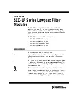 Preview for 2 page of National Instruments SCC-PWR02 User Manual