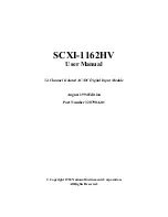 Preview for 1 page of National Instruments SCXI-1162HV User Manual