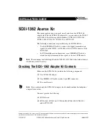 Preview for 2 page of National Instruments SCXI-1362 Installation Manual