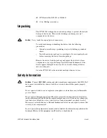 Предварительный просмотр 3 страницы National Instruments SCXI-1362 Installation Manual