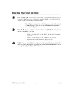 Preview for 6 page of National Instruments TB-2605 Installation Manual