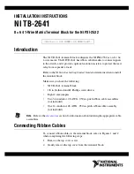 National Instruments TB-2641 Installation Instructions предпросмотр