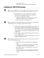 Preview for 4 page of National Instruments TBX-1316 Installation Manual