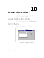 Preview for 54 page of National Instruments VirtualBench Getting Started