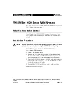 Preview for 1 page of National Instruments VMEpc 600 series Installation Manual