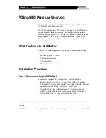 National Instruments VXIpc-850 Series Installation Manual preview