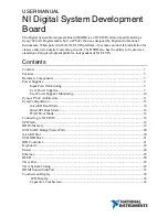 Preview for 1 page of National Instruments ZYNQ XC7Z020-1CLG484C User Manual