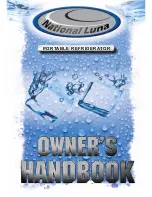 National Luna Classic 40 litre Owner'S Handbook Manual preview