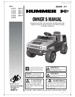 Preview for 1 page of National Products 571 Owner'S Manual