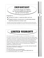 Preview for 2 page of National Products 610 Owner'S Manual